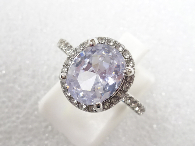 COLORED STONE FASHION RING / JP SIZE 12